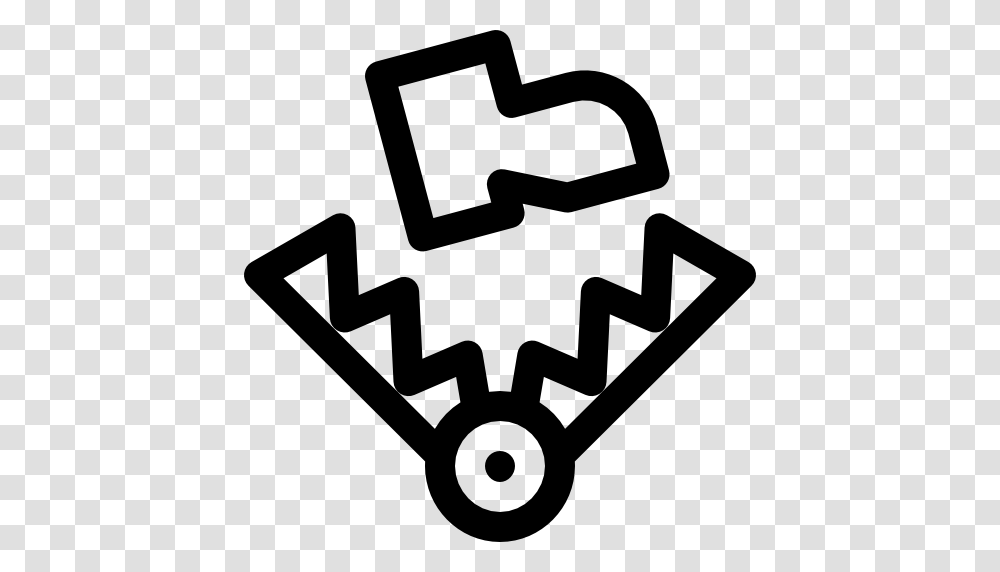 Trap, Lawn Mower, Tool, Emblem Transparent Png