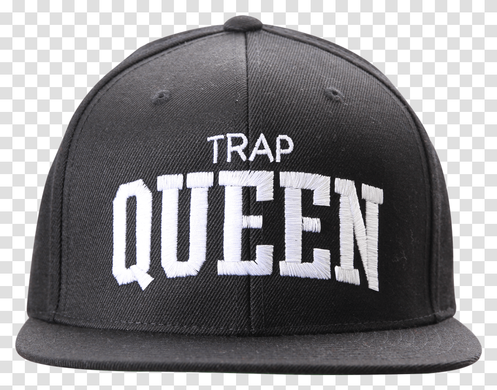 Trap Queen Black Snapback Trap Hat, Baseball Cap, Team, Team Sport Transparent Png