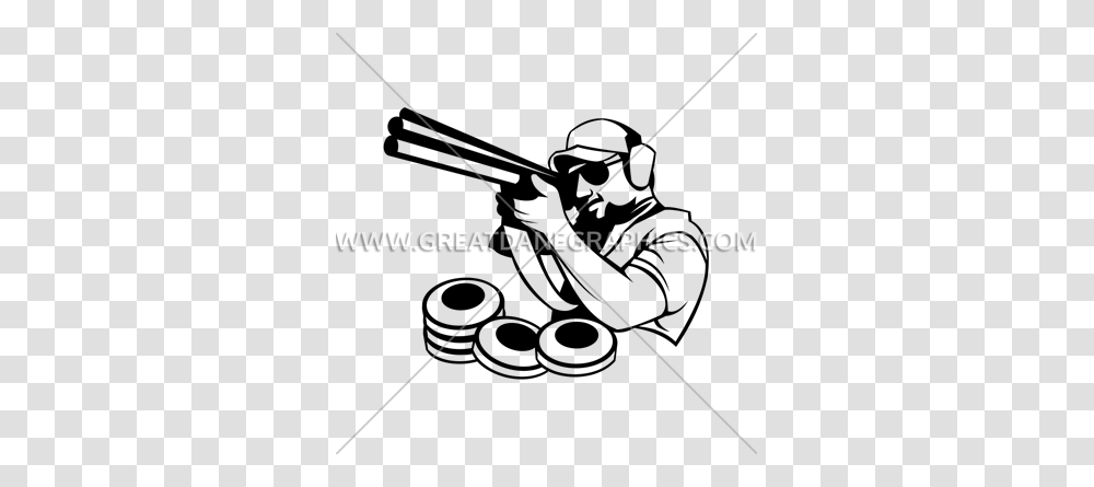 Trap Shoot Production Ready Artwork For T Shirt Printing, Bow, Triangle, Oars, Paddle Transparent Png