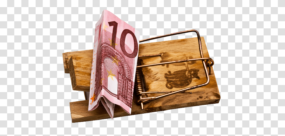 Trap, Wood, Money Transparent Png