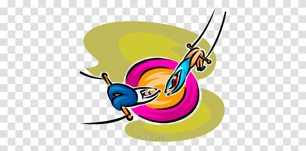 Trapeze Artist Royalty Free Vector Clip Art Illustration, Lawn Mower, Modern Art, Painting Transparent Png