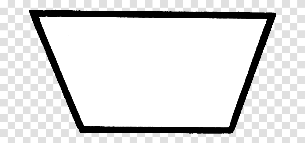 Trapezoid 1 Product, Screen, Electronics, Projection Screen, White Board Transparent Png