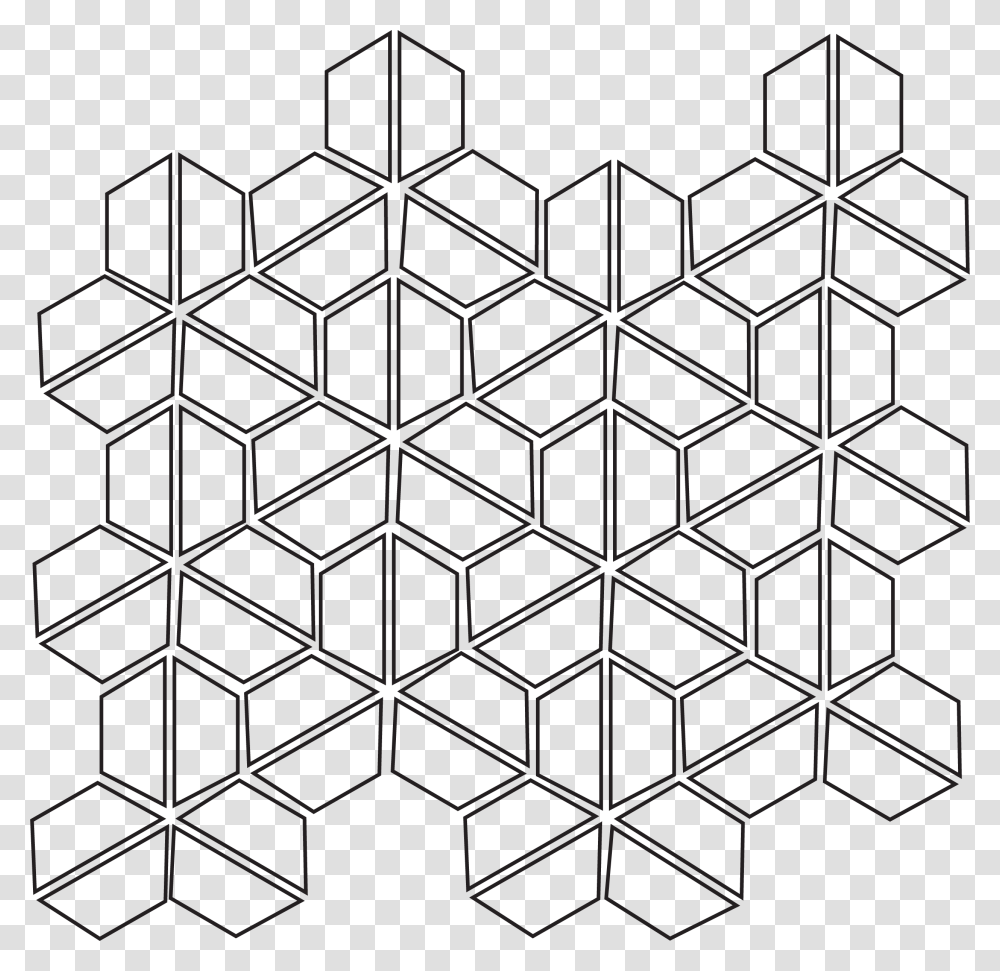Trapezoid Hex Tile, Pattern, Rug, Ornament Transparent Png