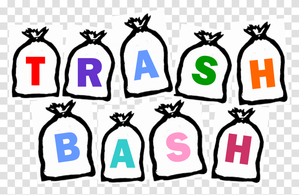 Trash Bash, Bag, Sack, Backpack Transparent Png