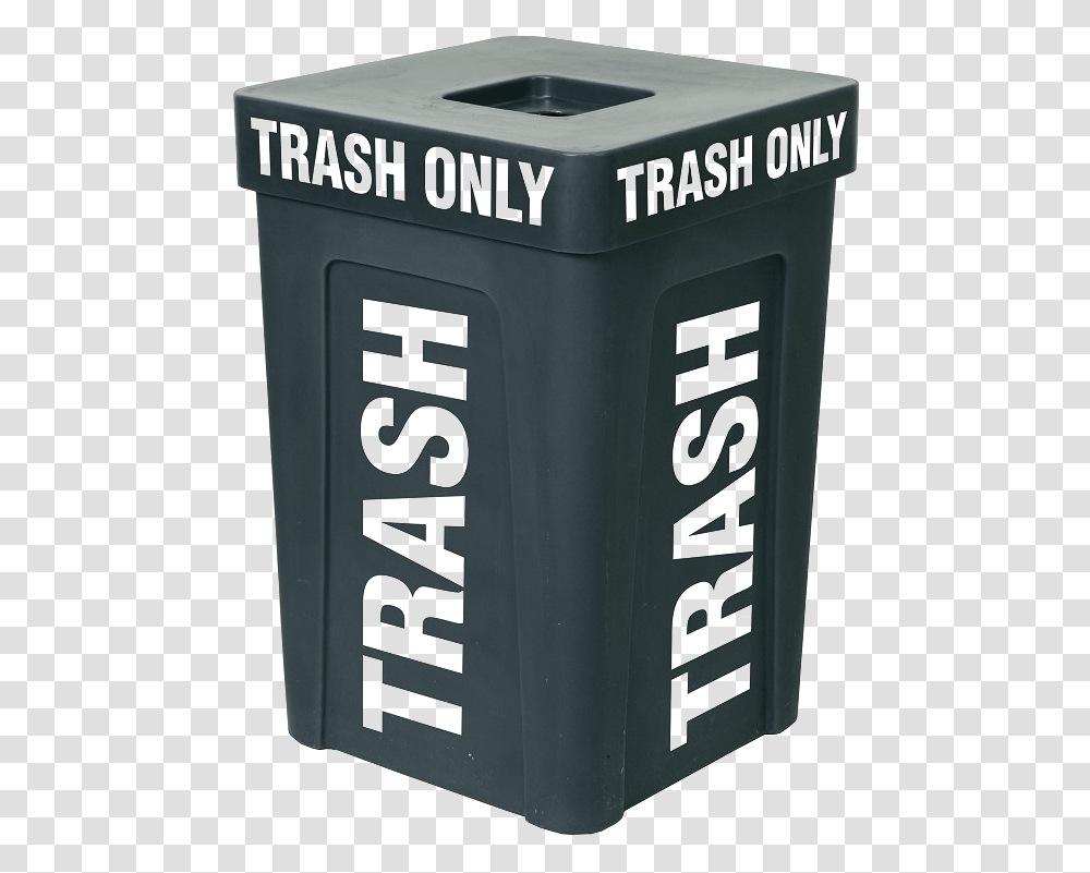 Trash Bin Trash Only Trash Can, Mailbox, Letterbox, Tin Transparent Png