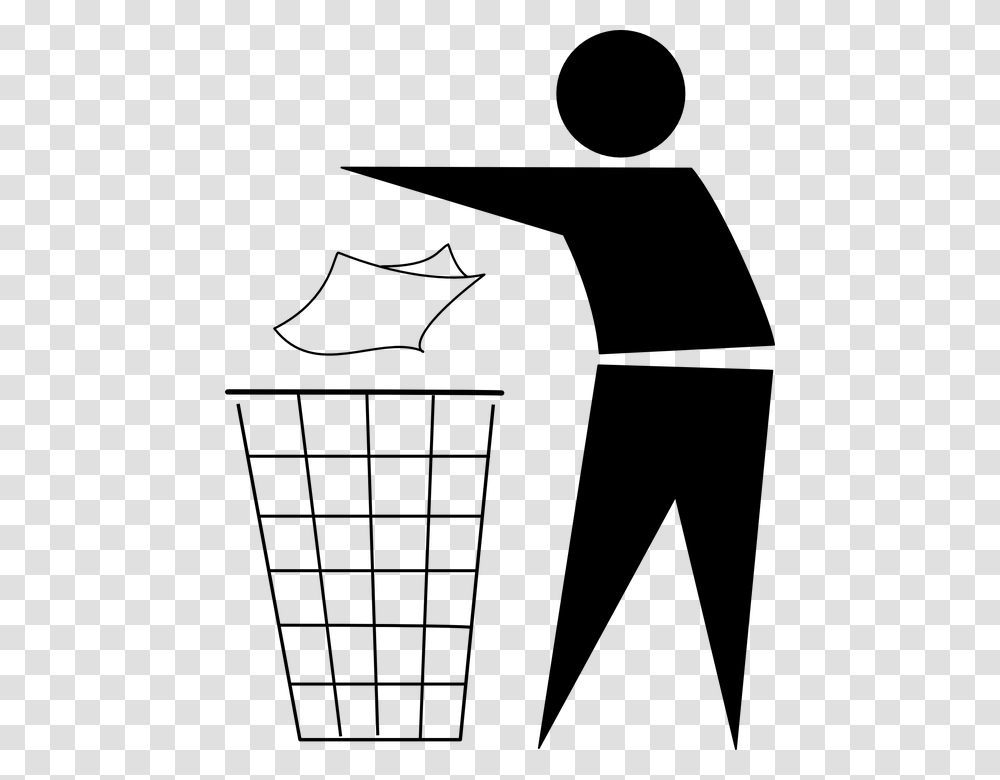 Trash Can Bin Garbage Trash Recycle Rubbish Keep Our Country Clean, Gray, World Of Warcraft, Halo Transparent Png