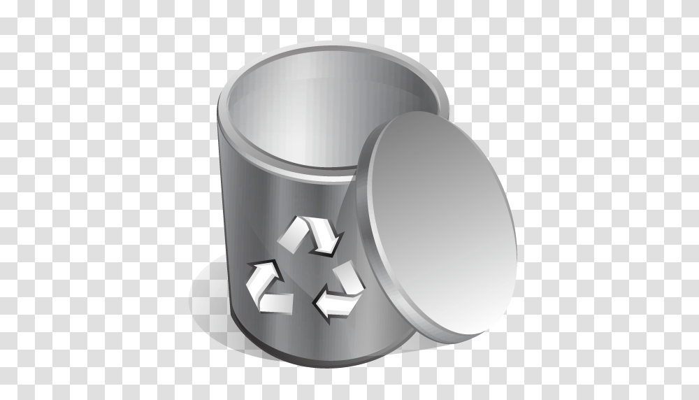 Trash Can, Cylinder, Steel, Tape, Aluminium Transparent Png
