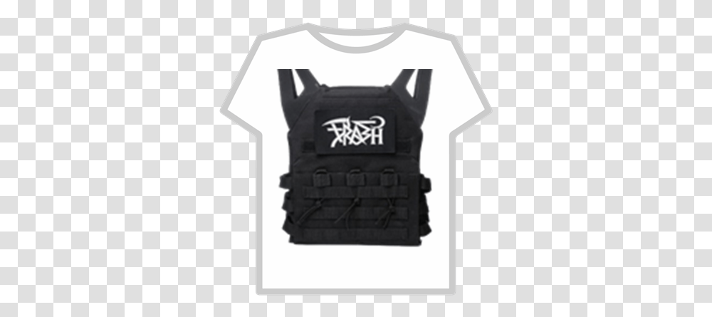 Trash Gang Vest Roblox Roblox Block Explosion, Clothing, Apparel, Lifejacket, Shirt Transparent Png