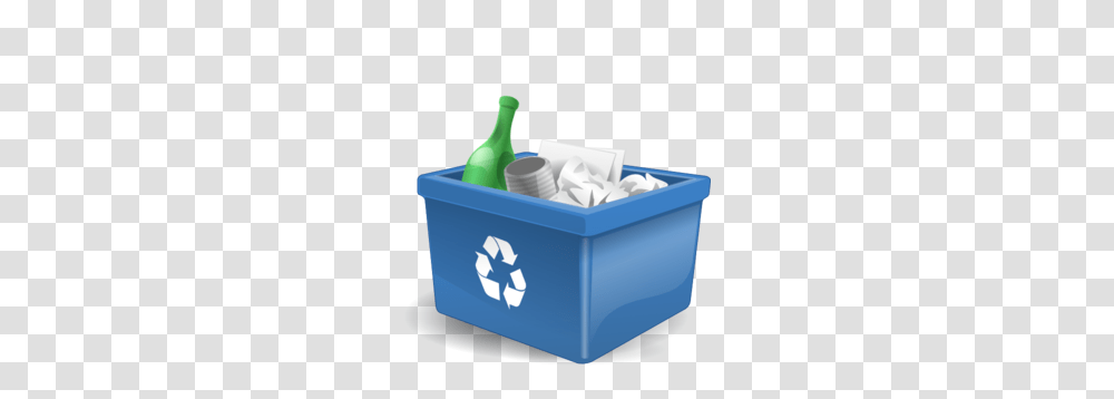 Trash Tub Clip Art, Recycling Symbol, Box, Plastic Transparent Png