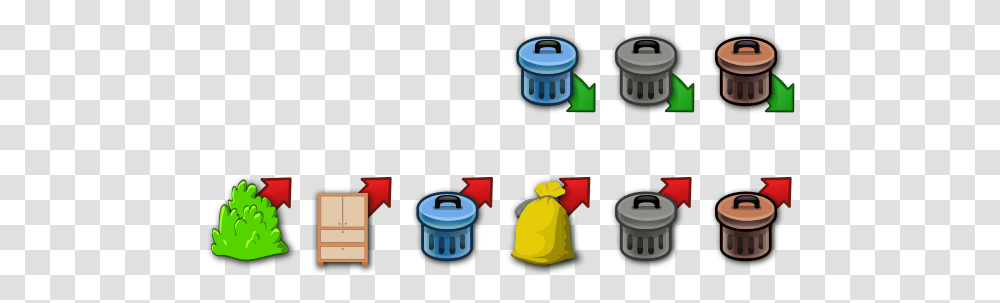 Trash Vector Icons Waste Separation, Tin, Can, Urban Transparent Png