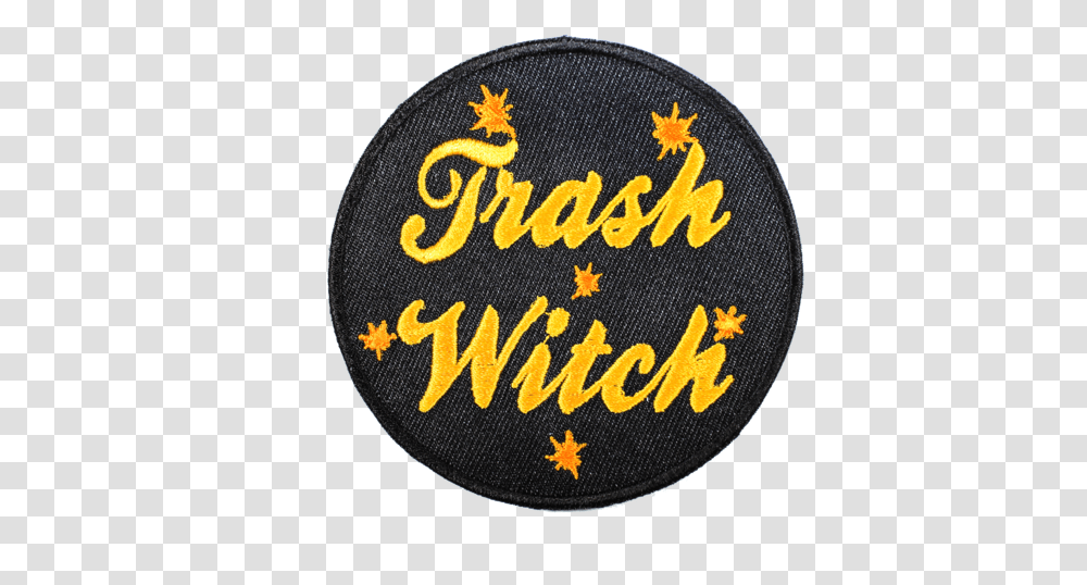 Trash Witch Patch Label, Logo, Trademark, Badge Transparent Png