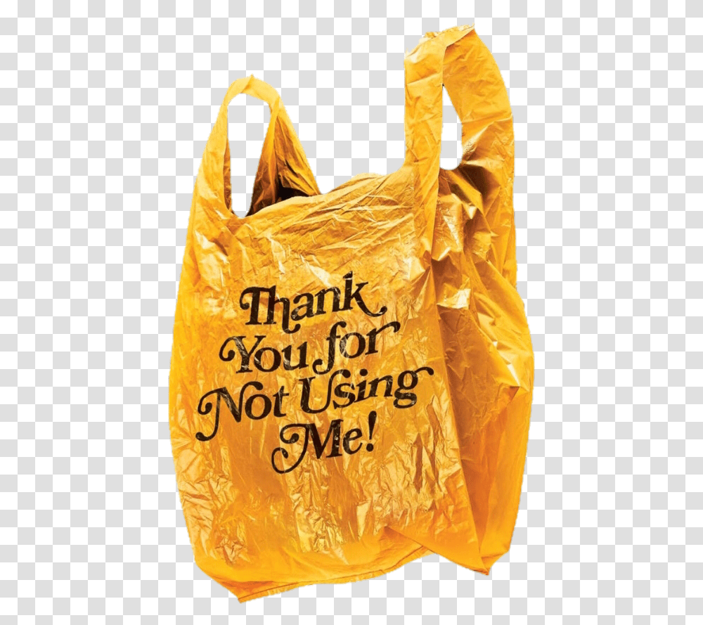 Trashbag Aestheticbag Yellow Aestheticyellow Yellows Thank You For Not Using Me Plastic Bag, Person, Human Transparent Png