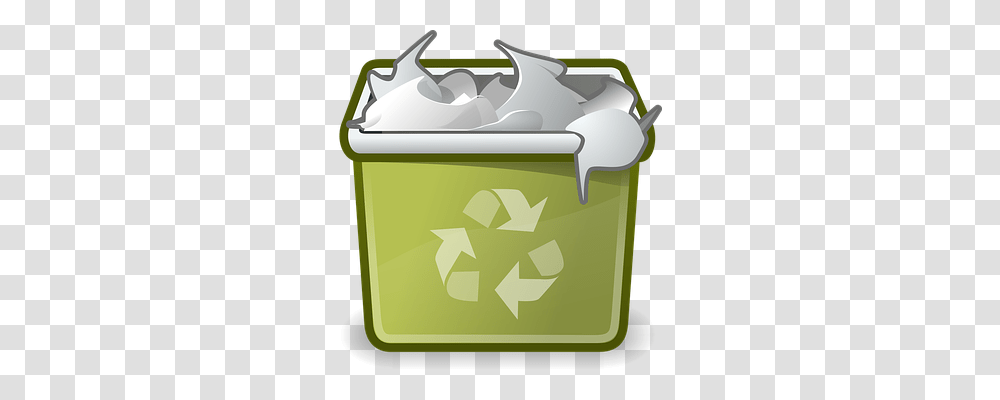 Trashcan Recycling Symbol, Mailbox, Letterbox, Tin Transparent Png