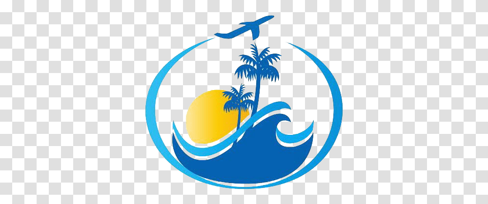 Travel Agency Logo 5 Image Logo Tour And Travel, Animal, Symbol, Bird, Sea Life Transparent Png