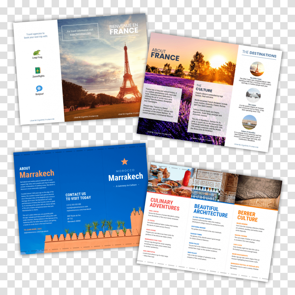 Travel Brochure, Flyer, Poster, Paper, Advertisement Transparent Png