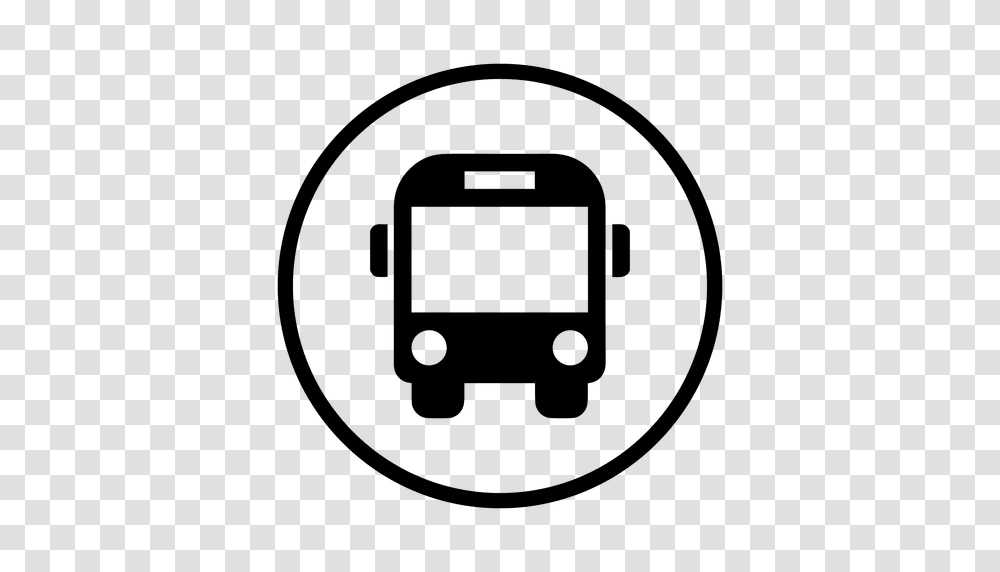 Travel Bus Round Icon, Electronics, Phone, Mobile Phone, Cell Phone Transparent Png