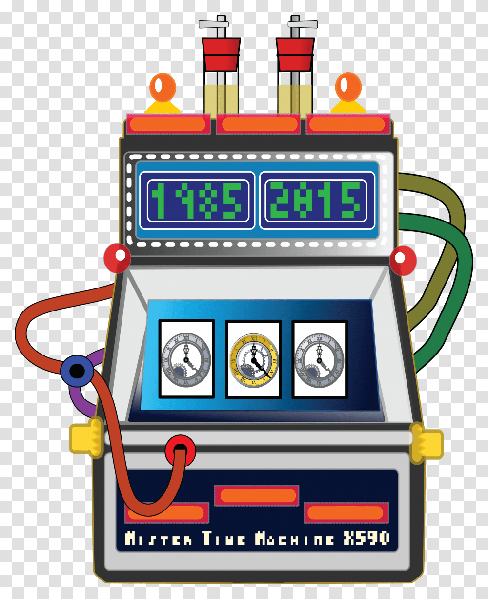 Travel Clipart Time Travel Machine Cartoon, Gas Pump, Gambling, Game, Slot Transparent Png