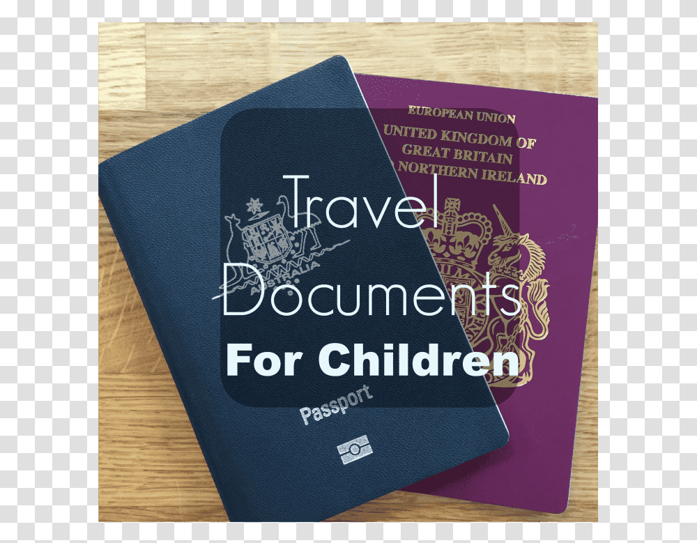 Travel Documents For Children Babies Infants Travel Document Uk Visa, Passport, Id Cards, Paper Transparent Png