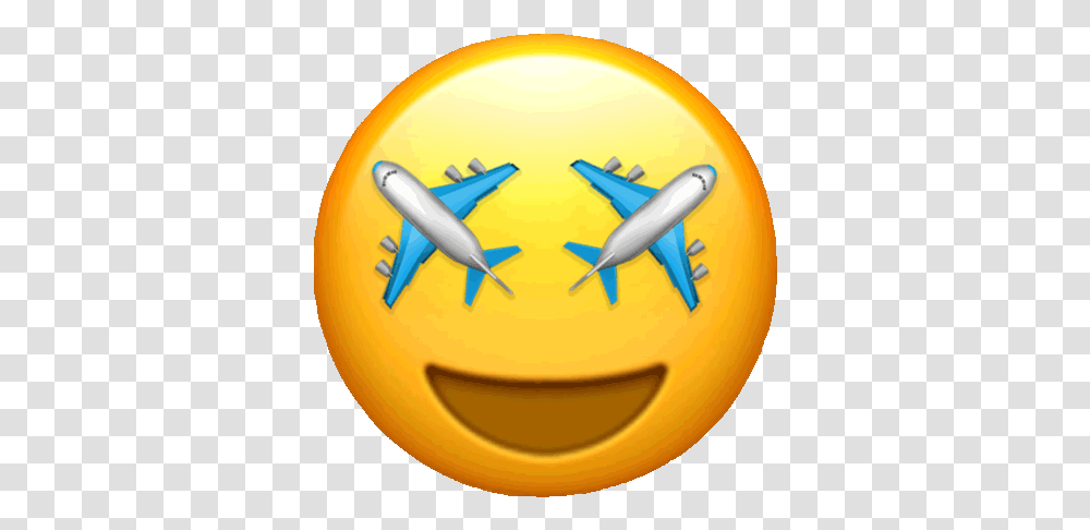 Travel Emoji Gif, Frisbee, Toy, People, Aircraft Transparent Png