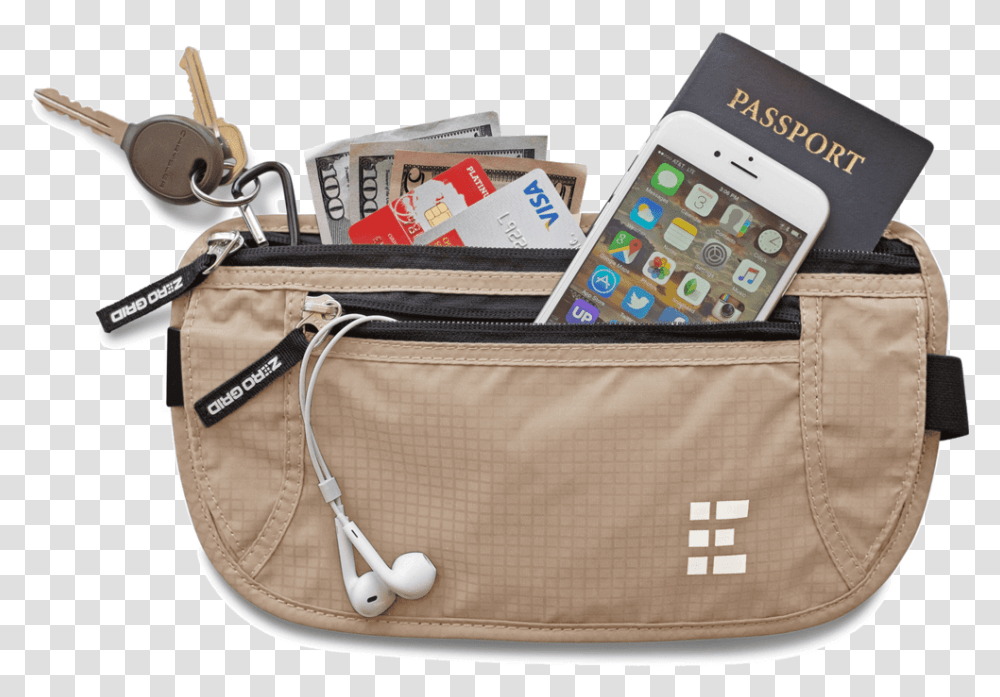 Travel Fanny Pack Anti Theft, Electronics, Bag, Mobile Phone, Cell Phone Transparent Png