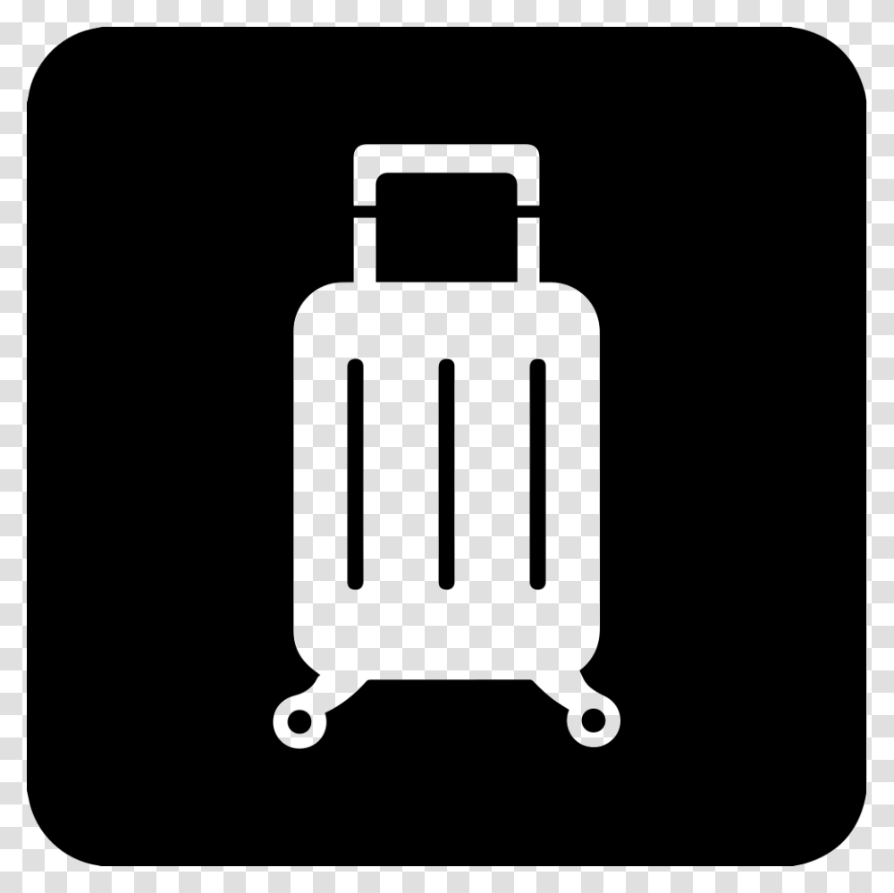 Travel Icon Free Download, Luggage, Suitcase, Sign Transparent Png