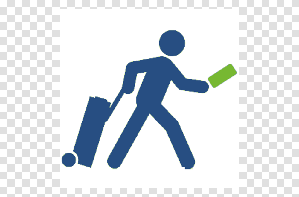Travel Icon, Person, Pedestrian, Soccer Ball, Walking Transparent Png