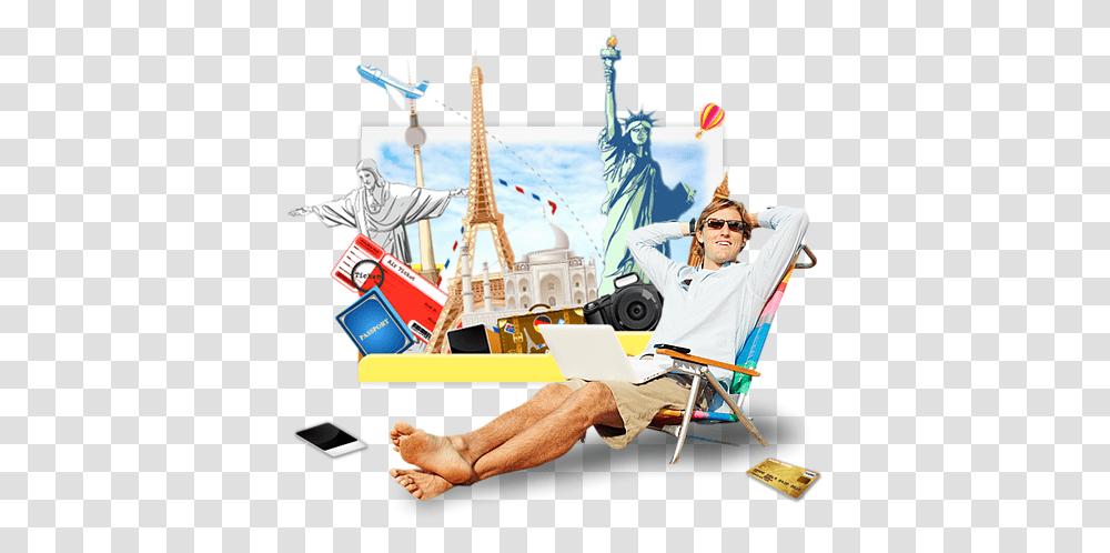 Travel Image, Icon, Sunglasses, Person, Heel Transparent Png