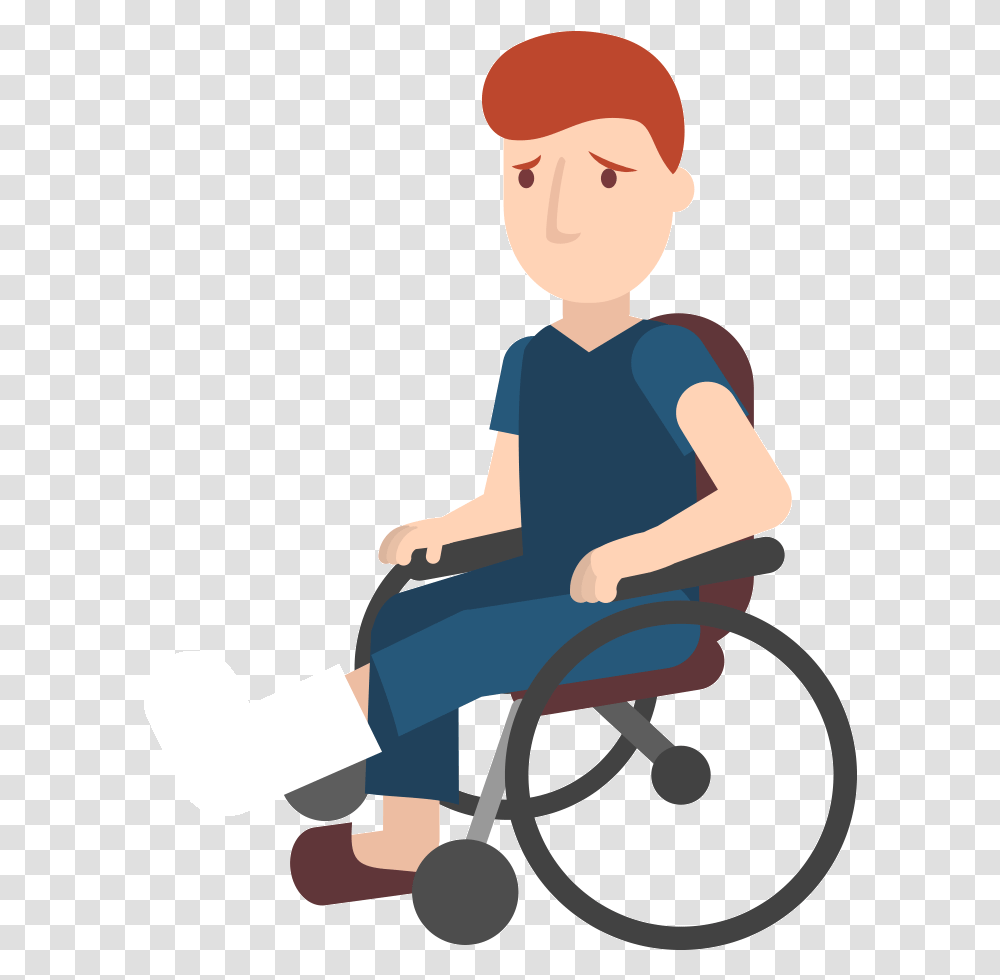 Travel Insurance Wheelchair Service Man On Wheelchair No Background, Furniture, Person, Human, Sitting Transparent Png