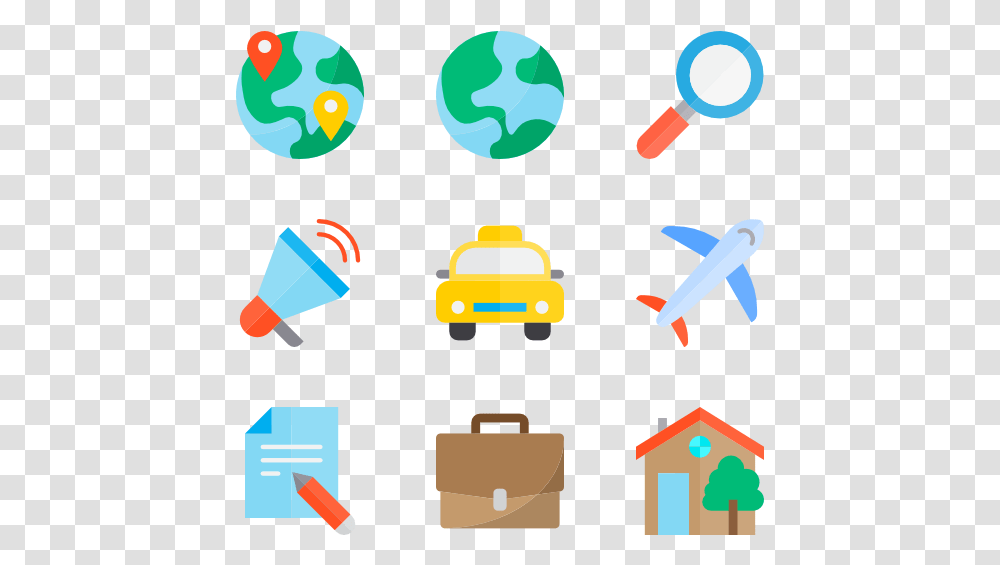 Travel Office Items Icon, Toy Transparent Png
