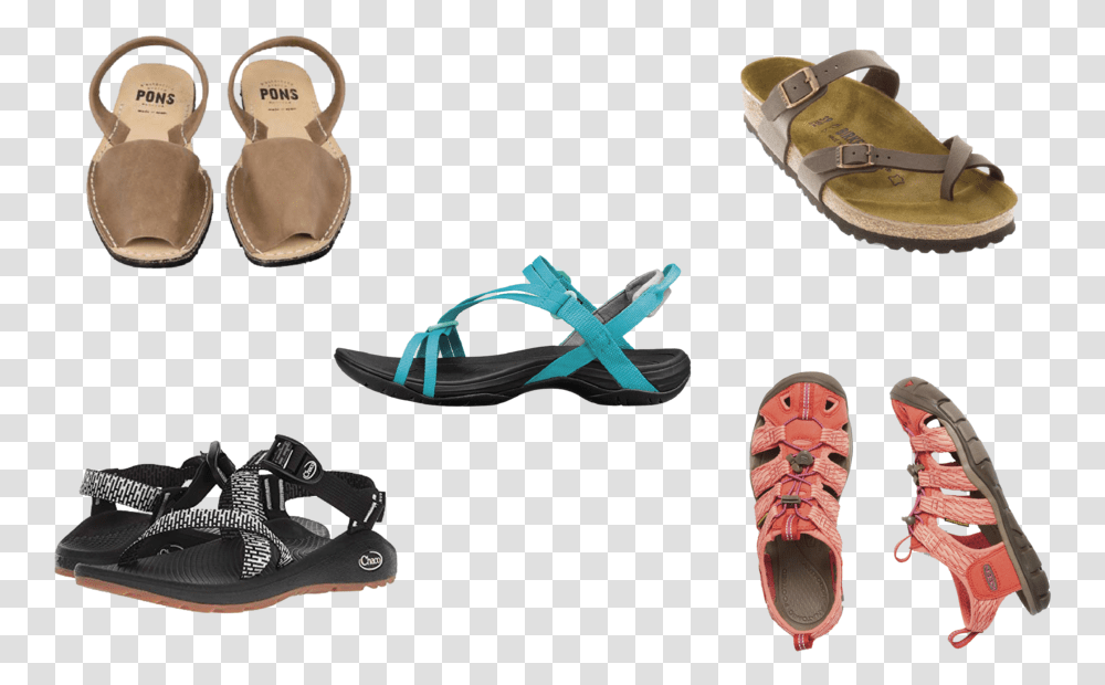 Travel Sandal Options Sandal, Apparel, Footwear, Shoe Transparent Png