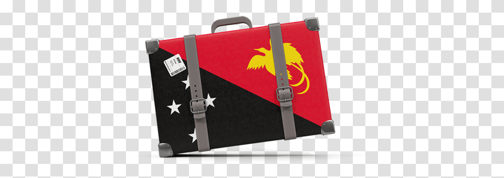 Traveling Icon Illustration Of Flag Papua New Guinea Papua New Guinea, Bag, Briefcase, Luggage, Suitcase Transparent Png
