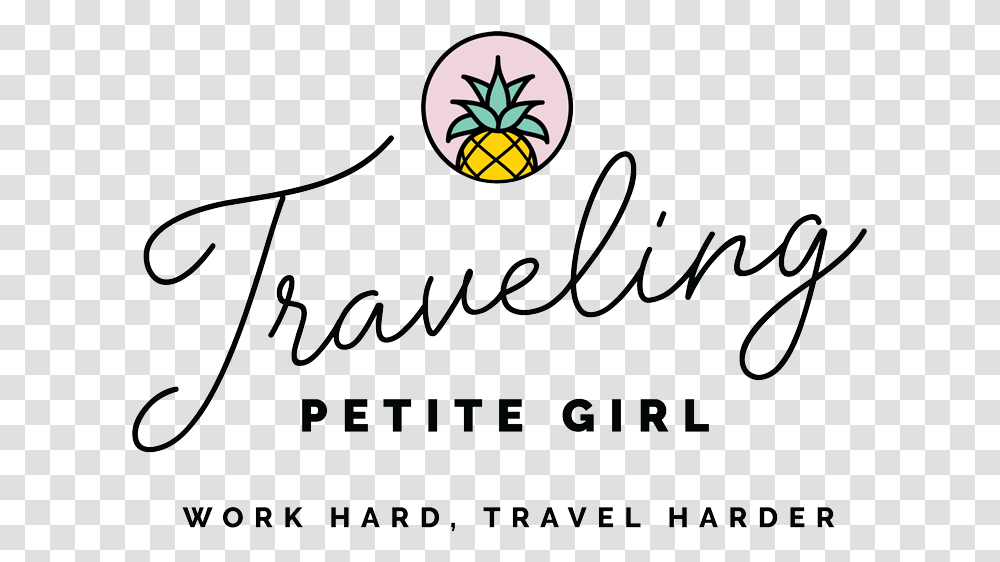 Traveling Petite Girl Calligraphy, Handwriting, Label, Alphabet Transparent Png