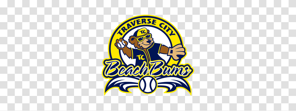 Traverse City Beach Bums, Logo, Label Transparent Png