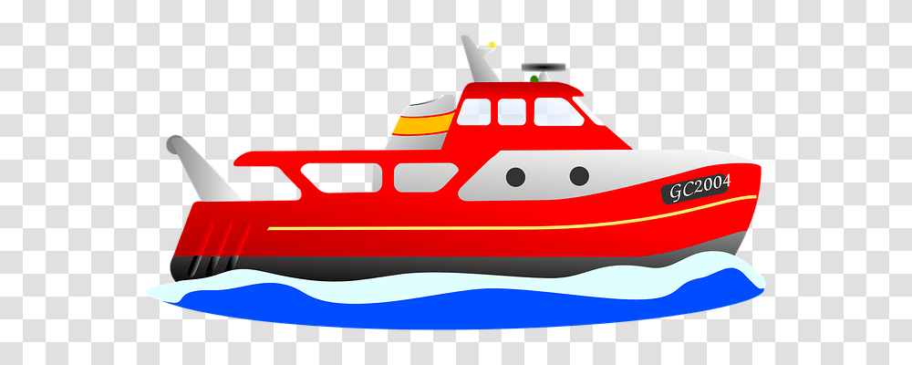 Trawler Transport, Boat, Vehicle, Transportation Transparent Png