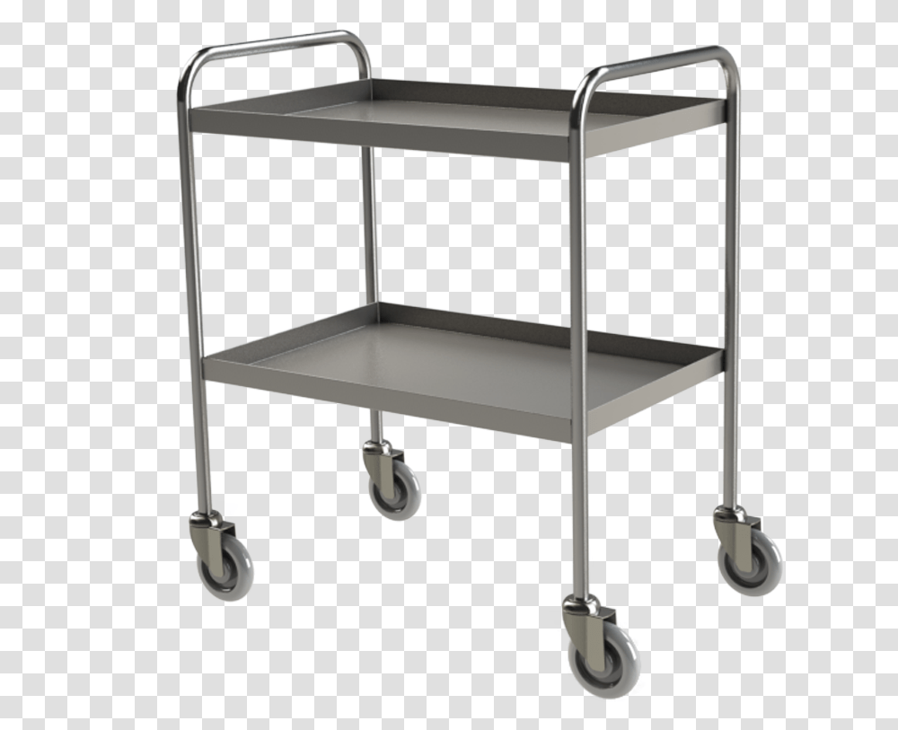 Tray Clearing Trolley 2 Tier Hero 3 Large Healthcare Trolley, Furniture, Sink Faucet, Transportation, Vehicle Transparent Png