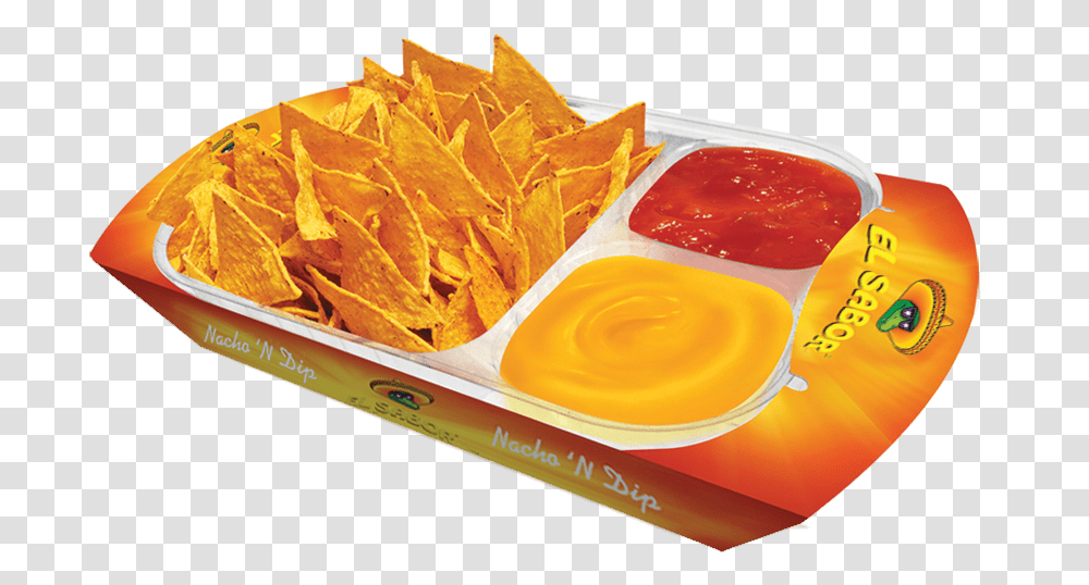 Tray W Dbl Lid View Product Nachos Tray With Dips, Food, Bread, Tortilla, Pancake Transparent Png