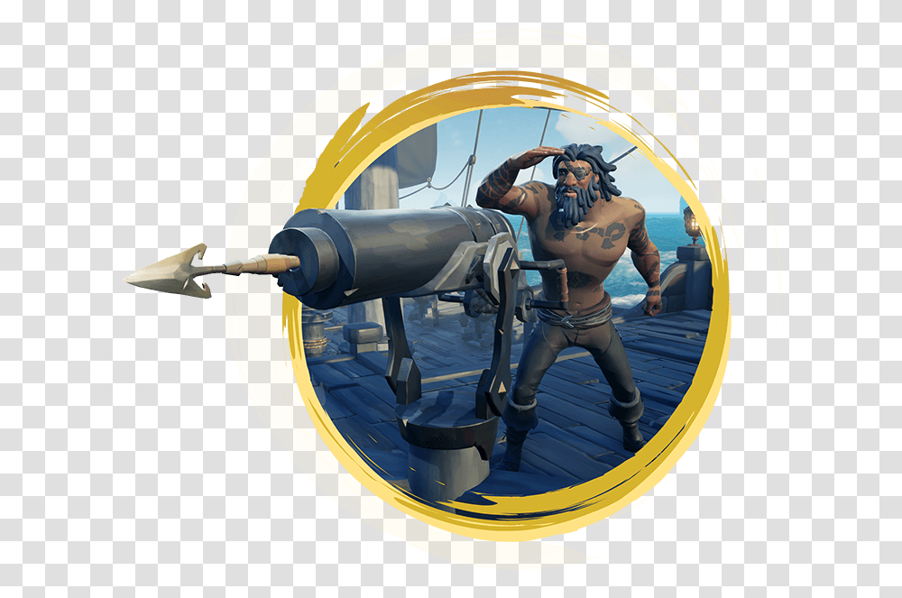 Treacherous Waters Sea Of Thieves Anniversary Update, Person, Human, Machine, Propeller Transparent Png
