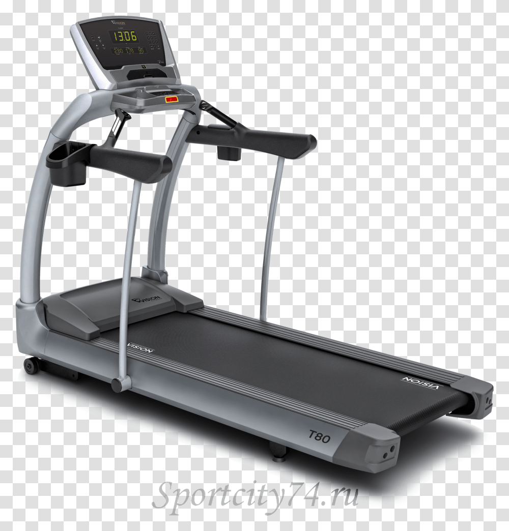 Treadmill Exercise Bikes Fitness Centre Elliptical Vision T80 Treadmill, Machine, Sport, Sports, Working Out Transparent Png