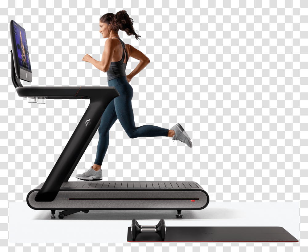 Treadmill, Sport, Person, Standing, Pants Transparent Png