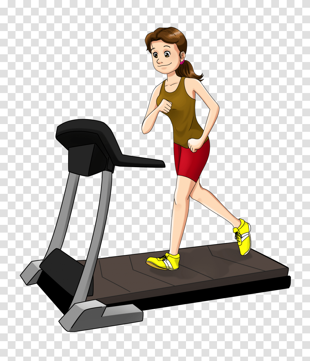 Treadmill, Sport, Standing, Person, Human Transparent Png