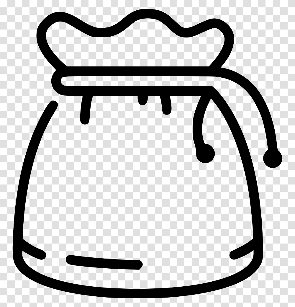 Treasure Bag Icon Free Download, Chair, Furniture, Jar, Stencil Transparent Png