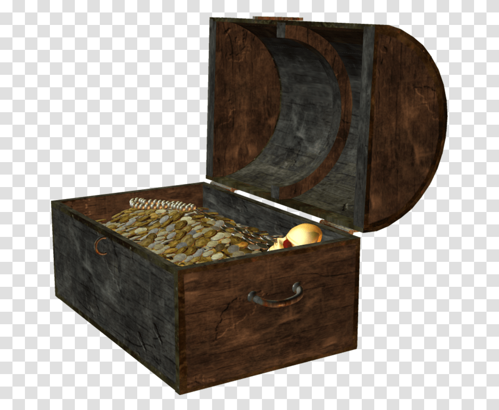 Treasure Chest Background Sunduk Fentezi, Box Transparent Png