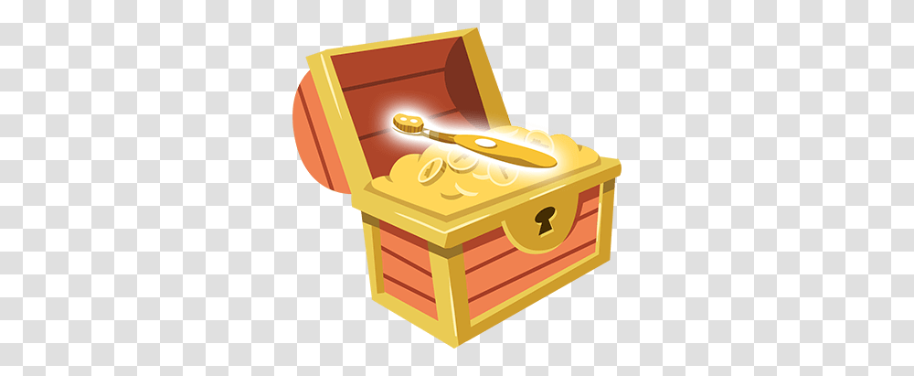 Treasure Chest, Box, Gold Transparent Png