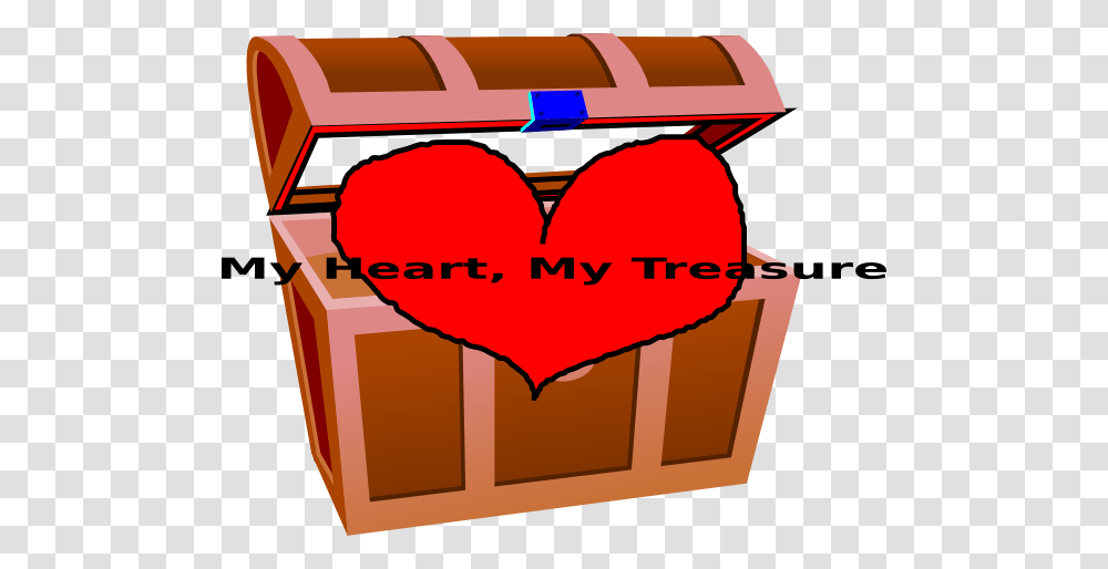 Treasure Chest Clip Art, Heart, Cushion Transparent Png