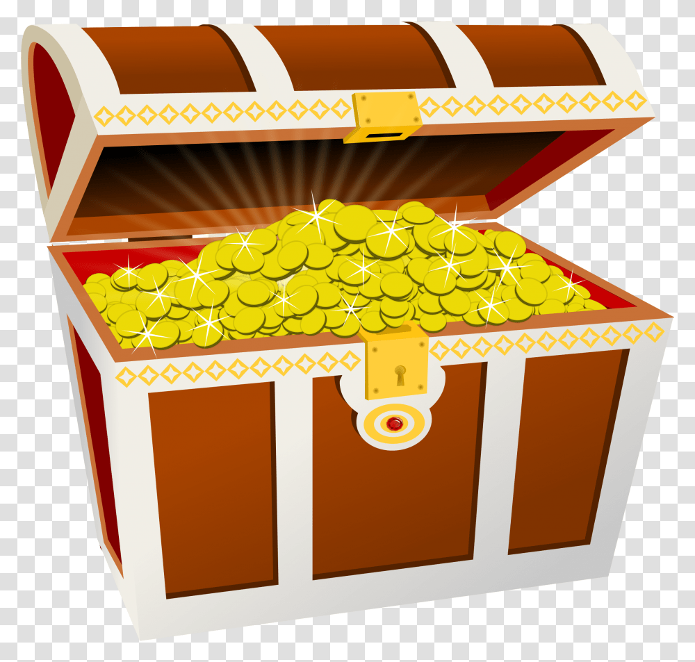 Treasure Chest Clipart Free, Box Transparent Png