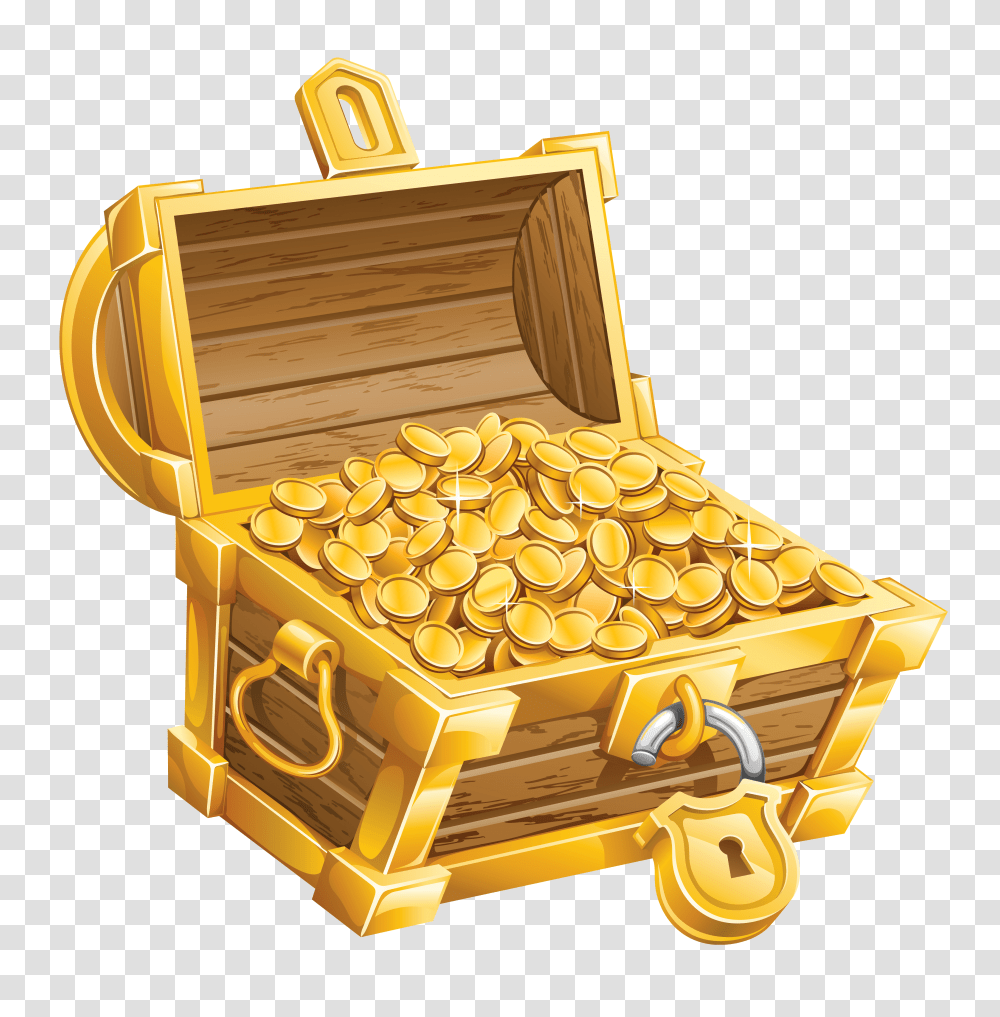 Treasure Chest, Jewelry, Bulldozer, Tractor, Vehicle Transparent Png