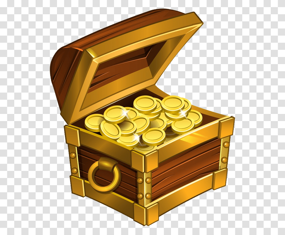 Treasure Chest, Jewelry, Gold Transparent Png