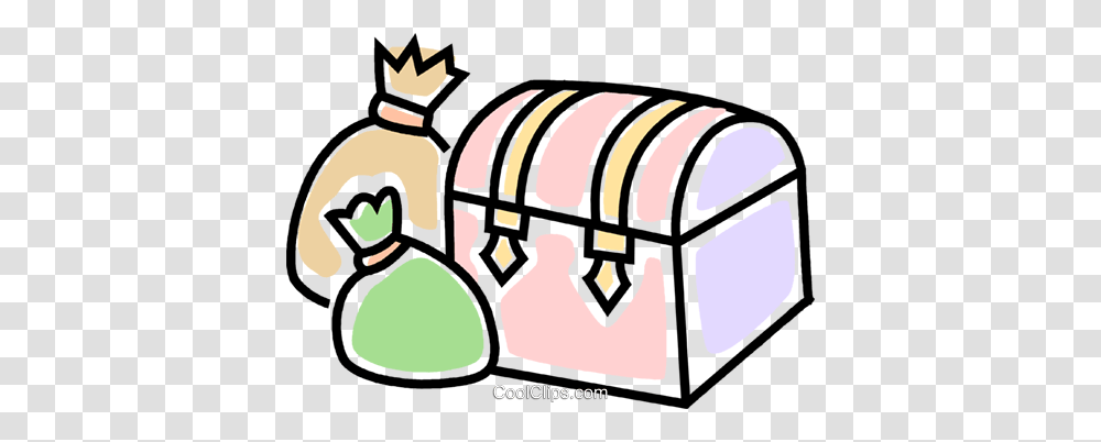 Treasure Chest Royalty Free Vector Clip Art Illustration, Food, Cookie, Biscuit, Gingerbread Transparent Png