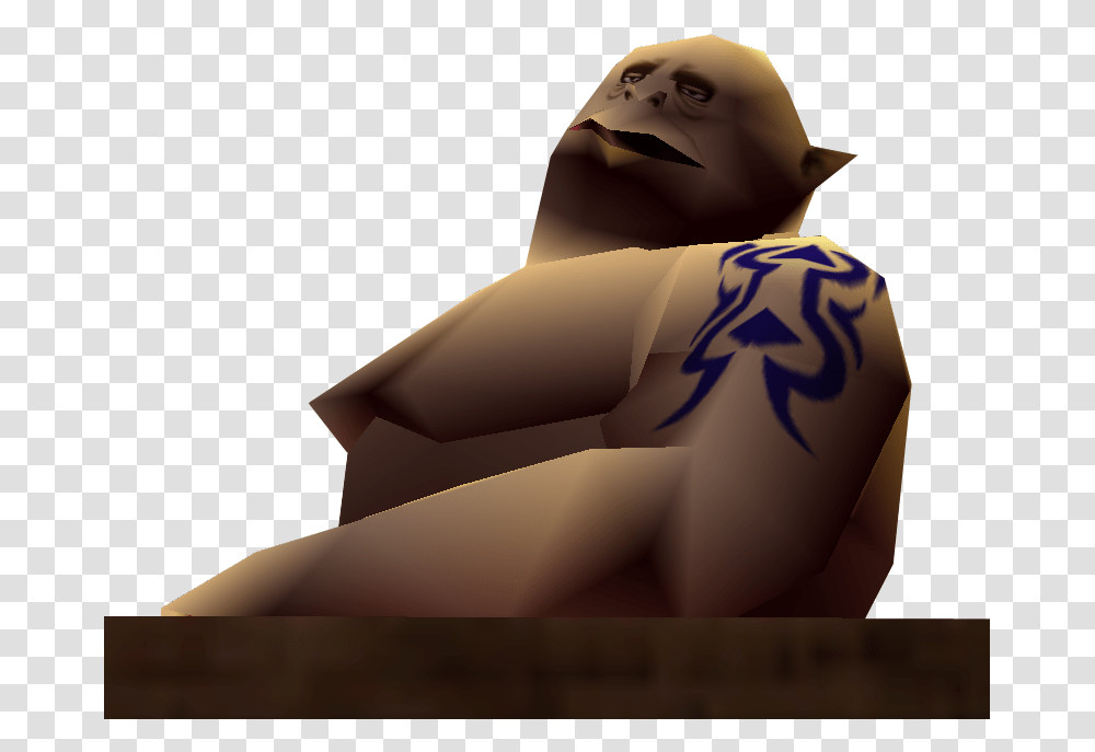 Treasure Chest Shop Manager Oot Sculpture, Skin, Face, Outdoors Transparent Png