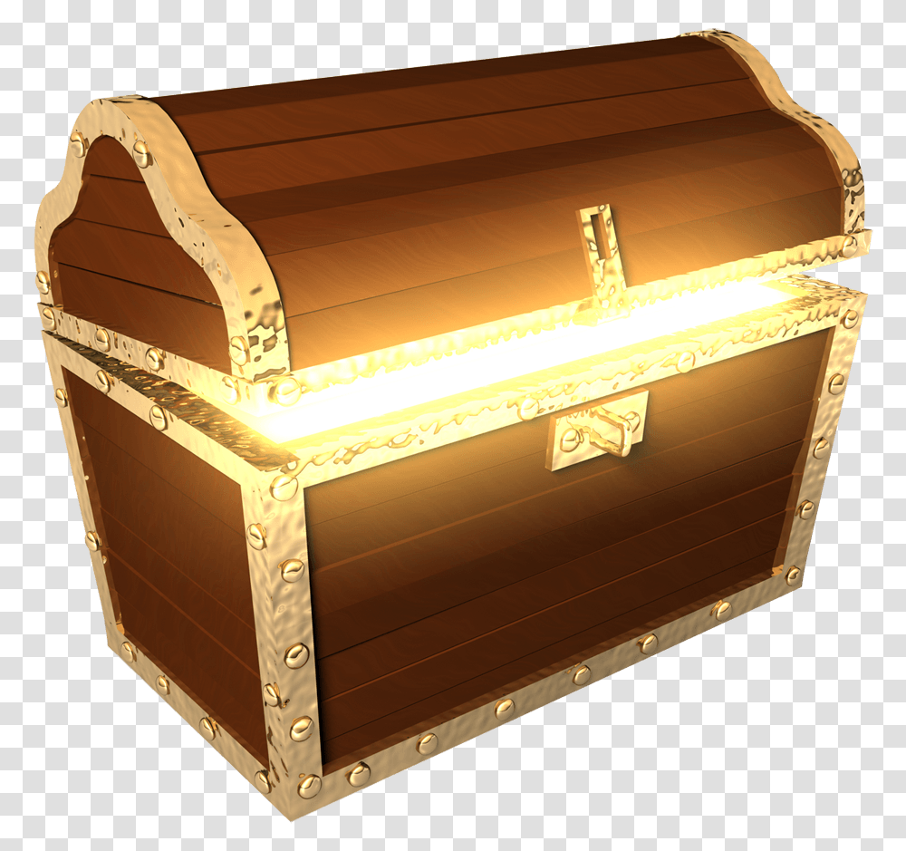 Treasure Chest Treasure Box With Background, Crib, Furniture Transparent Png